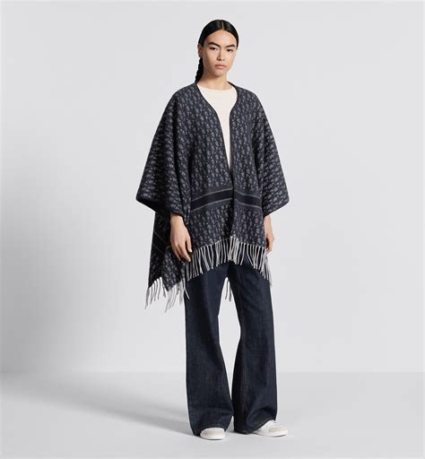 dior oblique poncho|where to buy Dior poncho.